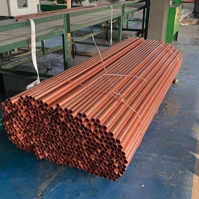 Fabrika Doğrudan Tedarik Astm B280 C12000 1/2 1/4 Bakır Tüp Klima Bakır Tüp