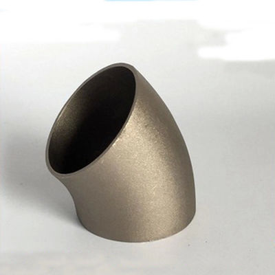 Metal Long Radius Elbow Nickel Alloy ASME B16.9 Özel Çelik Boru Montajı