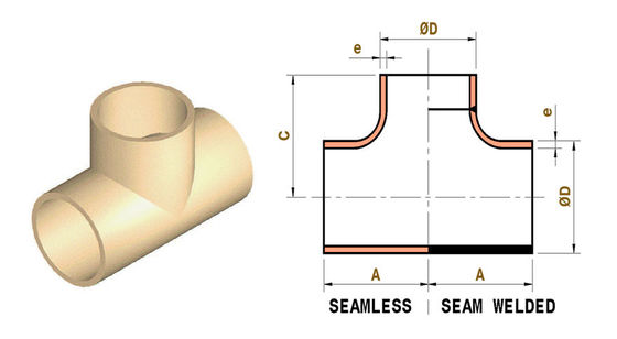 FM UL Approved Ductile Iron Grooved Reducing Tee, Fire Fighting Pipe Fitting High Pressure 300PSI