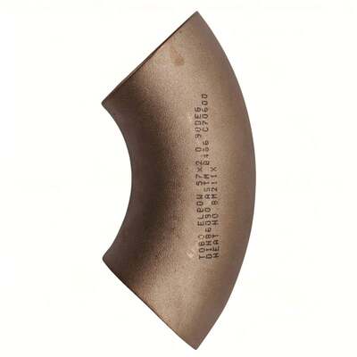 CUNI ASTM B466 UNS C70600 1.5D 90° 3'' 10Bar Dirsek ASME B16.9