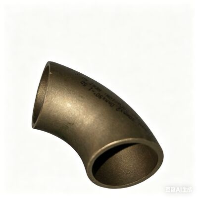 Bakır Nikel ASTM B466 UNS C9010 1.5D 90° 3' SCH40 Dirseği ASME B16.9