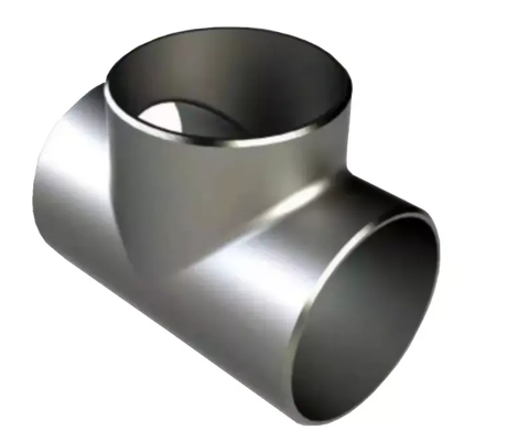Threaded CuNi Equal Tee Water Pipe Connector Industrial Corrosion Resistant Fitting